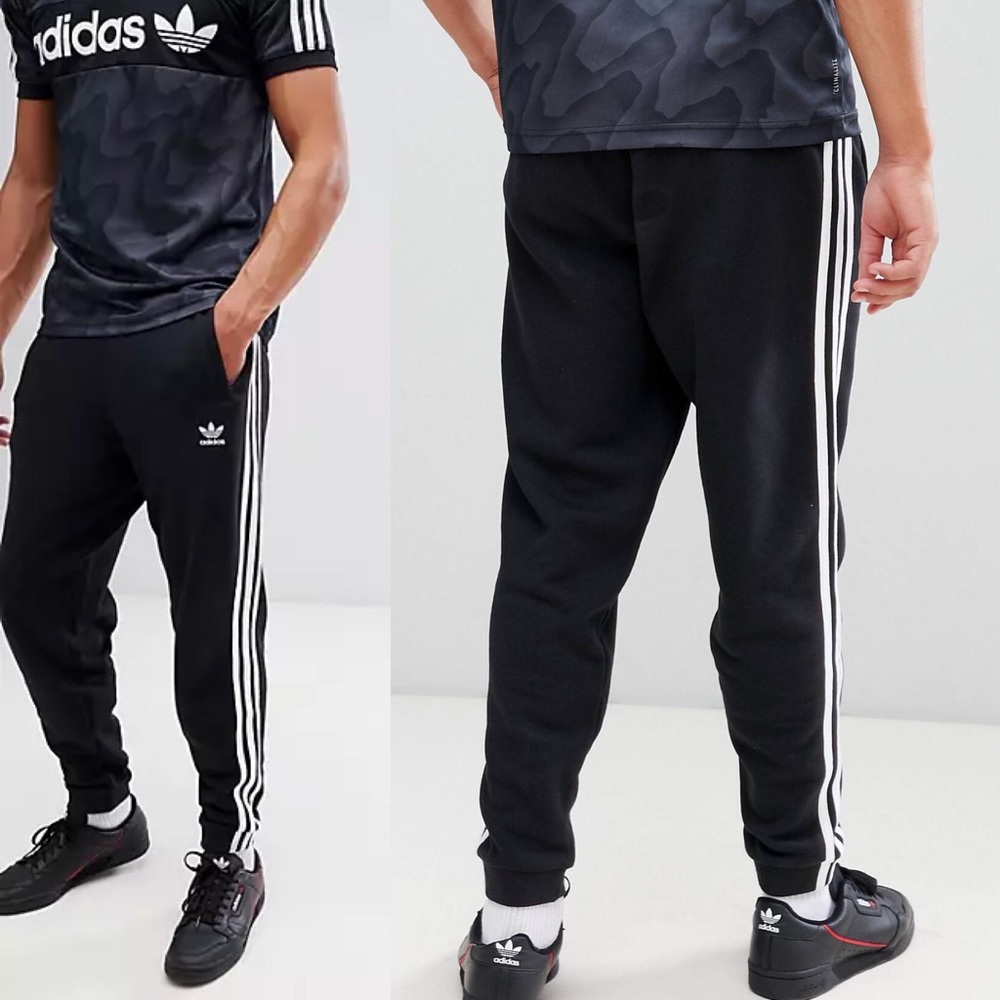 3 stripe trefoil originals joggers